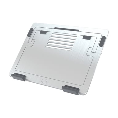 COOLER MASTER Ergostand Air Silver - Support ventile pour ordinateur portable inclinable jusqua 15 MNX-SSEW-NNNNN-R1
