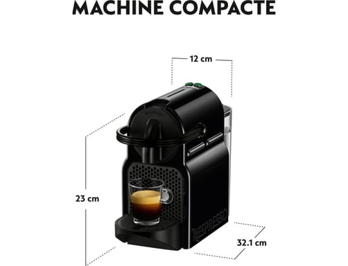 Machine a café - DELONGHI NESPRESSO Inissia EN 80B - Noir