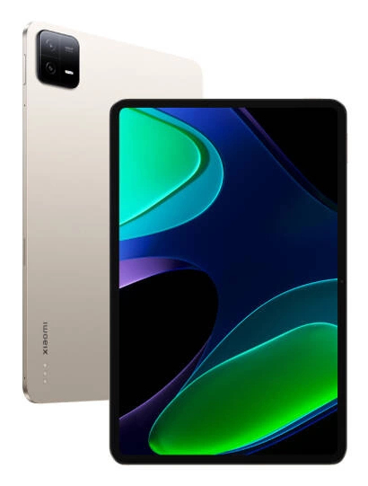 Xiaomi Pad 6 Qualcomm Snapdragon 128 Go 27,9 cm (11 ) 6 Go Wi-Fi 6 (802.11ax) Android 13 Or - Neuf
