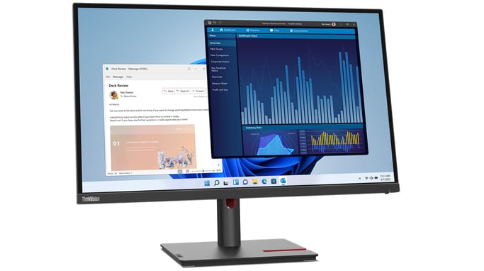 Lenovo ThinkVision T27p-30 LED display 68,6 cm (27'') 3840 x 2160 Pixeles 4K Ultra HD Negro