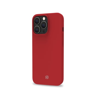 Celly Cromo funda para teléfono móvil 15,5 cm (6.1'') Rojo