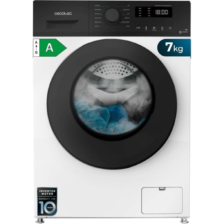 Cecotec Bolero DressCode 7150 machine à laver chargement frontal 7 kg 1400 trmin - vue 2