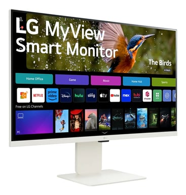 LG 32SR83U-W pantalla para PC 80 cm (31.5'') 3840 x 2160 Pixeles 4K Ultra HD LED Blanco