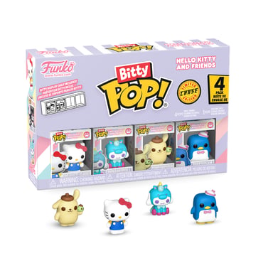 Confezione da 4 figure Funko Bitty Pop Hello Kitty Sanrio