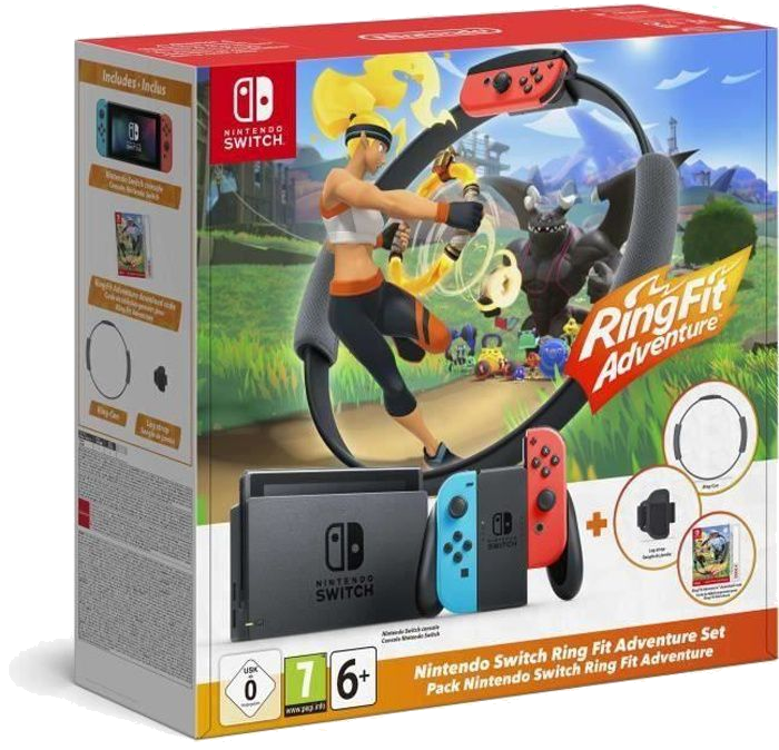 Console Nintendo Switch + Ring Fit Adventure