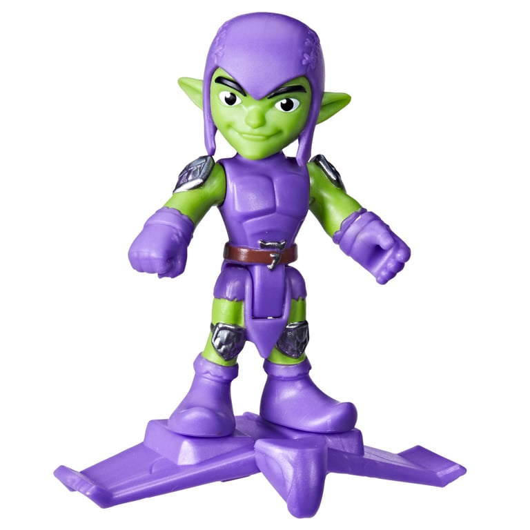 Marvel Spidey et Ses Amis Extraordinaires Figurine Bouffon avec Accessoire - vue 2