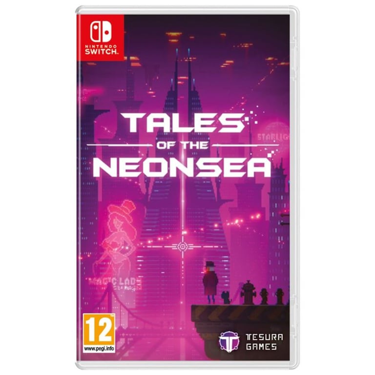 Jeu vidéo Tales Of the Neon Sea Nintendo Switch Aventure Enquête Pixel art - vue 2