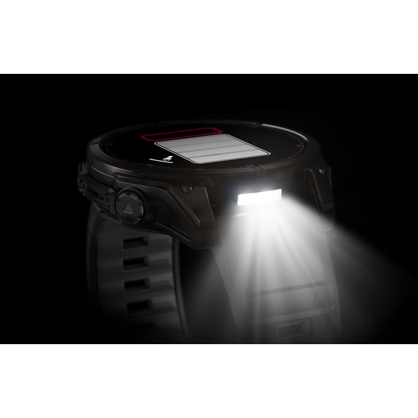 Garmin fenix 8 3,56 cm (1.4 ) AMOLED 47 mm Numérique 454 x 454 pixels Écran tactile Noir Wifi GPS (satellite) - Neuf