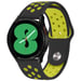 imoshion Bracelet sport en silicone - Connexion universelle 20 mm - Black & Neon Yellow