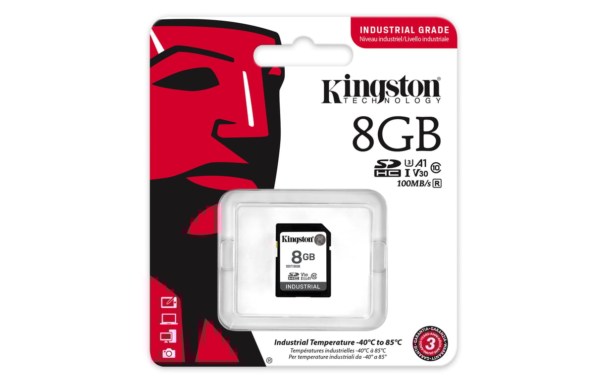 Kingston Industrial SDIT8GB - vue 4
