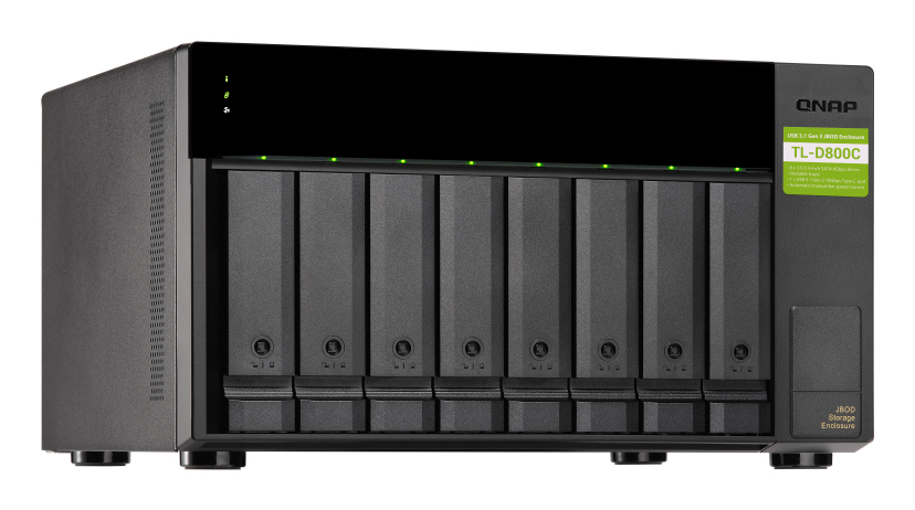 QNAP TL D800C - vue 4