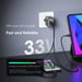 oraimo PowerCube 33 Pro – Chargeur secteur GaN 33W, double port USB-C/USB-A avec câble inclus