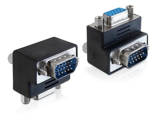 DeLOCK 65247 adattatore per inversione del genere dei cavi VGA [D-Sub] Nero (Delock VGA-adapter)