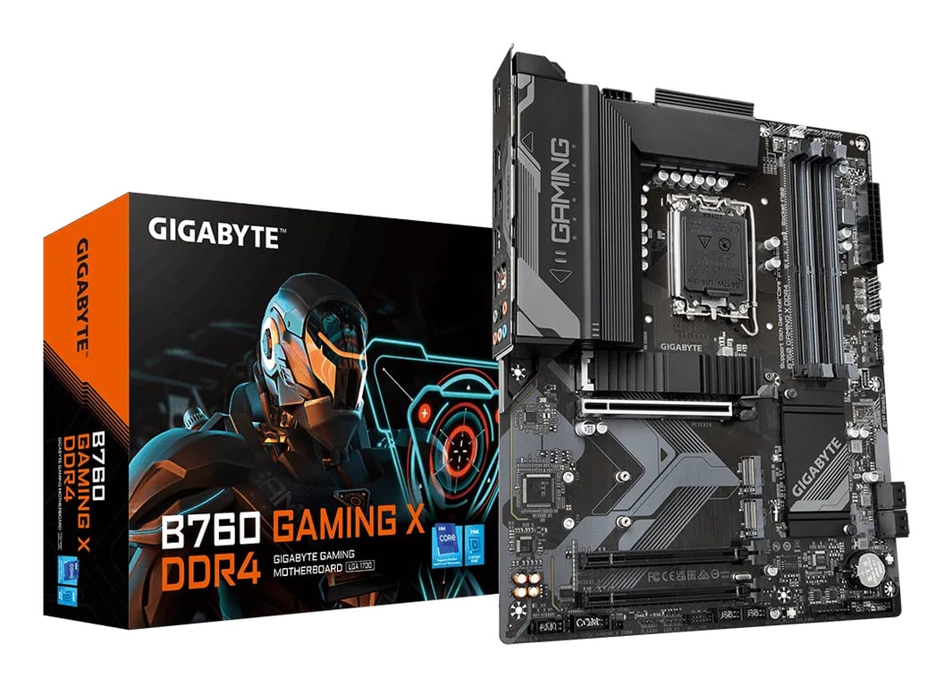 Gigabyte B760 GAMING X DDR4 - vue 2