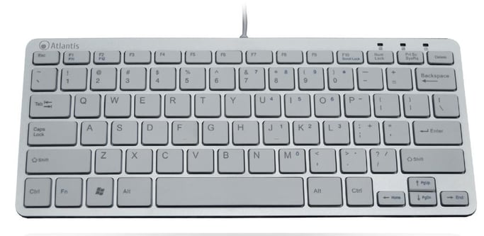 Atlantis Land ARGO 900 Combo teclado Ratón incluido Hogar USB QWERTY Italiano