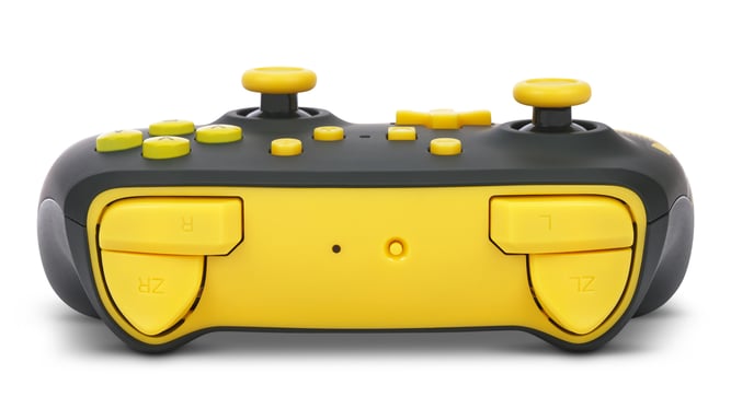 PowerA NSGP0016-01 accessoire de jeux vidéo Noir, Jaune Bluetooth Manette de jeu Analogique Nintendo Switch, Nintendo Switch Lite, Nintendo Switch OLED