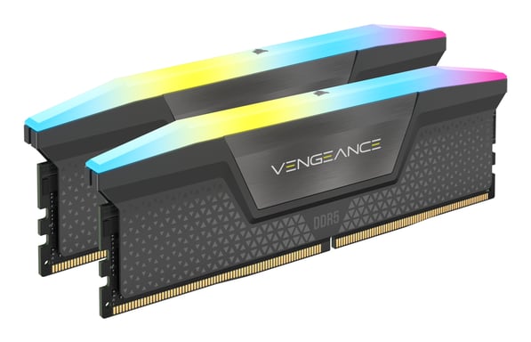 CORSAIR Vengeance RGB - DDR5 - kit - 32 GB: 2 x 16 GB - DIMM 288 patillas - 5200 MHz / PC5-41600
