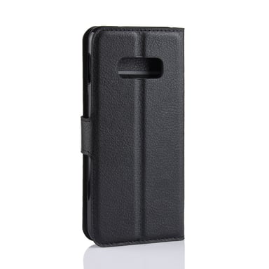 Coque Portefeuille pour ''SAMSUNG Galaxy S10e'' Simili-cuir Rabat Protection (NOIR)
