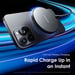oraimo PowerDock 15W – Chargeur sans fil Qi rapide pour iPhone et Android, design compact universel