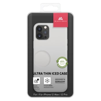 Coque de protection ''Ultra Thin Iced'' pour iPhone 12/12 Pro, transparent