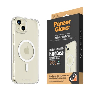 PanzerGlass 1182 cover protettiva per cellulare 17 cm (6,69'') Apple Cover trasparente Apple - iPhone 15 Plus