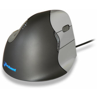 Ratón láser tipo A USB Evoluent VerticalMouse 4 para diestros