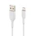 Belkin CAA001BT2MWH cable de conector Lightning 2 m Blanco