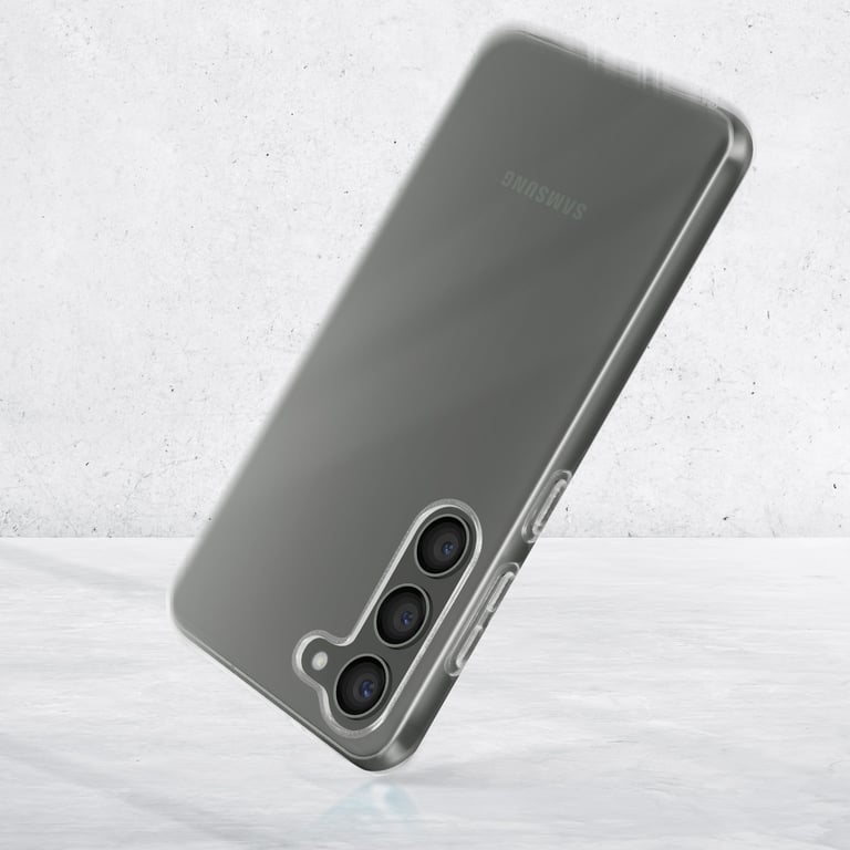 Pack Samsung G S23 5G Coque Transparente + Verre trempé Bigben