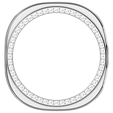 Elegante custodia in PC per Samsung Galaxy Watch 8 44mm Silver