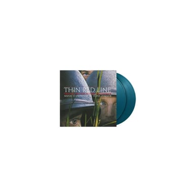 Vinyle album Music On Vinyl Hans Zimmer The Thin Red Line Édition limitée 2 LP Vinyle coloré aquamarine