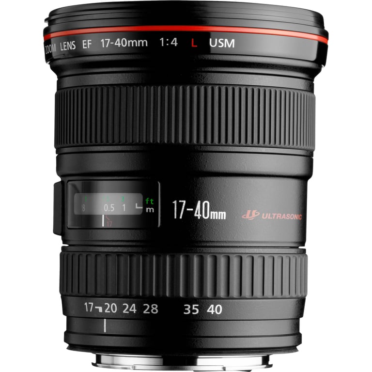 Canon EF 17 40mm f4 USM - vue 3