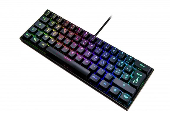 Verbatim KingPin M1 teclado Juego USB QWERTY Italiano Negro