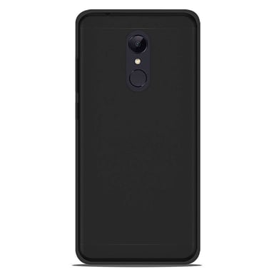 Coque silicone unie compatible Givré Noir Xiaomi Redmi 5 Plus