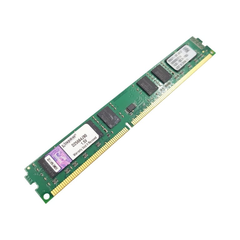 Barrette Mémoire 2Go RAM DDR3 Kingston D25664J90 LP DIMM PC3 - vue 2