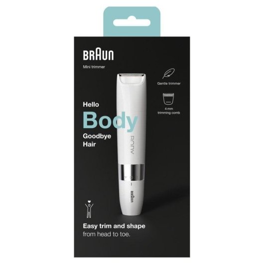 Tondeuse Bikini BRAUN BS1000 – Wet & Dry, Design Discret, Précision - vue 6