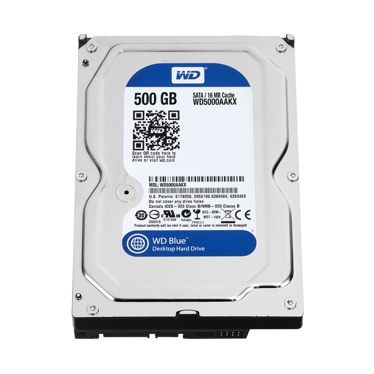 WESTERN DIGITAL Caviar 500 Go 7200 RPM 16 Mo Serial ATA 6Gb/ Neuf