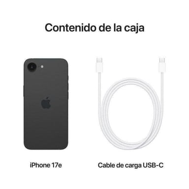 iPhone 17e (5G) Double SIM 256 Go, Noir
