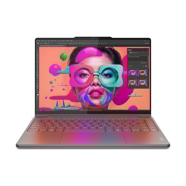 Lenovo Yoga 9 2-in-1 14ILL10 Copilot+ PC Intel Core Ultra 7 258V Hybride (2-en-1) 35,6 cm (14'') Écran tactile WQUXGA 32 Go LPDDR5x-SDRAM 1 To SSD Wi-Fi 7 (802.11be) Windows 11 Home Allemand Gris