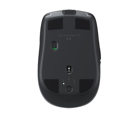 Logitech MX Anywhere 2S Ratón inalámbrico RF diestro + Bluetooth Láser 4000 DPI