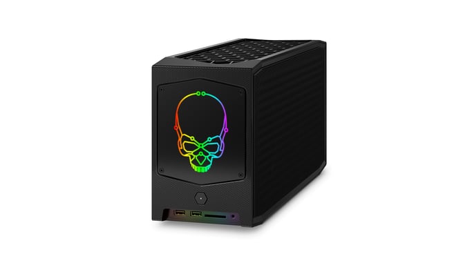 Intel NUC RNUC11BTMI90002 barebone PC/ poste de travail PC de taille 8L Noir i9-11900KB 3,3 GHz