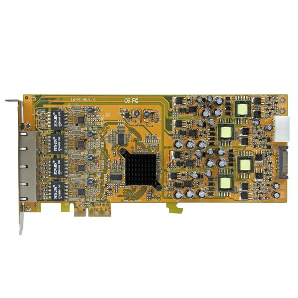 StarTech.com Carte réseau PCIe à 4 ports Gigabit Power over Ethernet NIC PCI Express PSE / PoE Neuf - vue 2