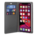 Diarycase 2.0 Guscio in vera pelle con supporto magnetico per Apple iPhone 11 Pro, nero notte
