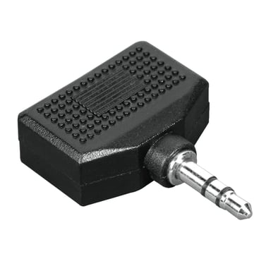 Adaptateur audio fiche jack 3,5 mm - 2 x prise jack 3,5 mm, stéréo
