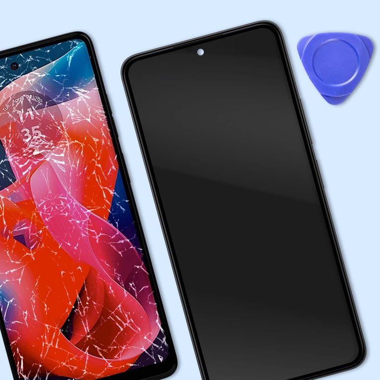 Motorola Écran Complet Original Motorola Moto G24 Afficheur LCD avec Tactile et Châssis - vue 2