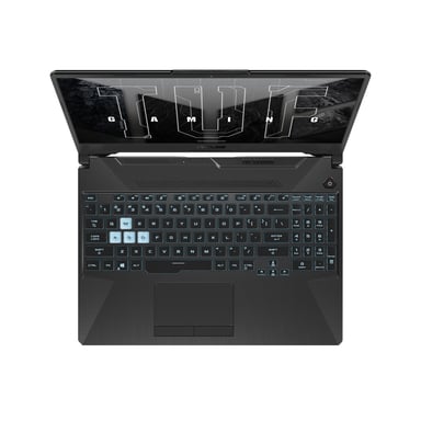 ASUS TUF Gaming F15 TUF506HC-HN185W i5-11400H Portátil 39,6 cm (15,6'') Full HD Intel® Core? i5 8 GB DDR4-SDRAM 512 GB SSD NVIDIA GeForce RTX 3050 Wi-Fi 6 (802.11ax) Windows 11 Home Negro