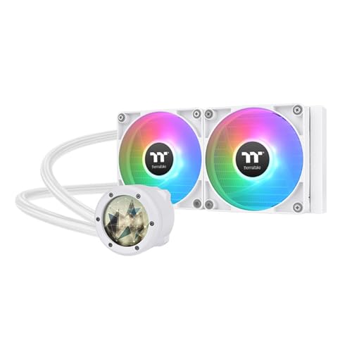 Thermaltake TH240 V2 Ultra ARGB Sync CPU Liquid Cooler Snow Edition - Neuf