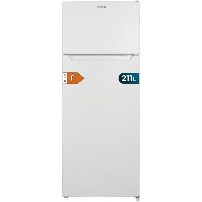 Réfrigérateur Combiné Cecotec Bolero CoolMarket Combi 262 – 262 L, Classe E, Éclairage LED