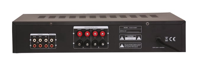 Madison Sound MAD1400BT-BK amplificateur audio Maison Noir