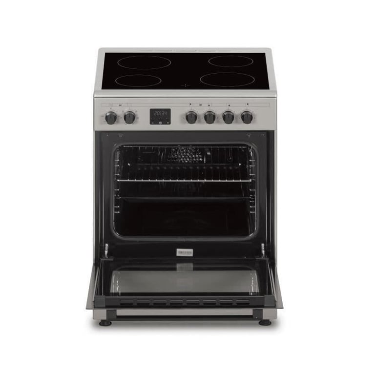 Cuisinière vitrocéramique CONTINENTAL EDISON CECV60FCS 4 feux L58 8 xP61 xH83 cm - vue 5