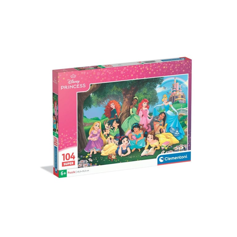 Puzzle 104 pièces Super : Disney Princess Clementoni Puzzles - vue 10